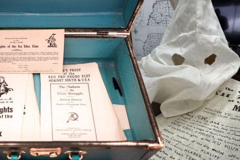 Mississippi KKK artifacts found in state building reveal White Knights history