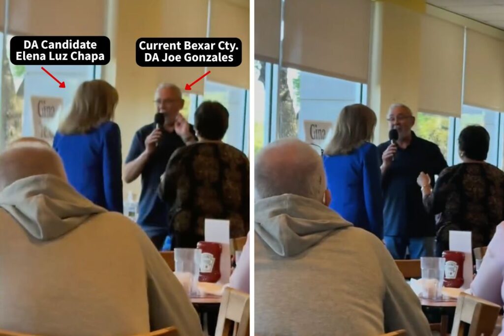 Video courtesy of Citizen Veteran Journalists of Bexar County