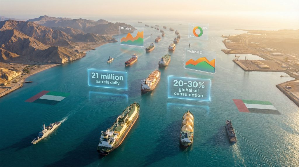  oil tankers in Strait of Hormuz during Middle East conflict
