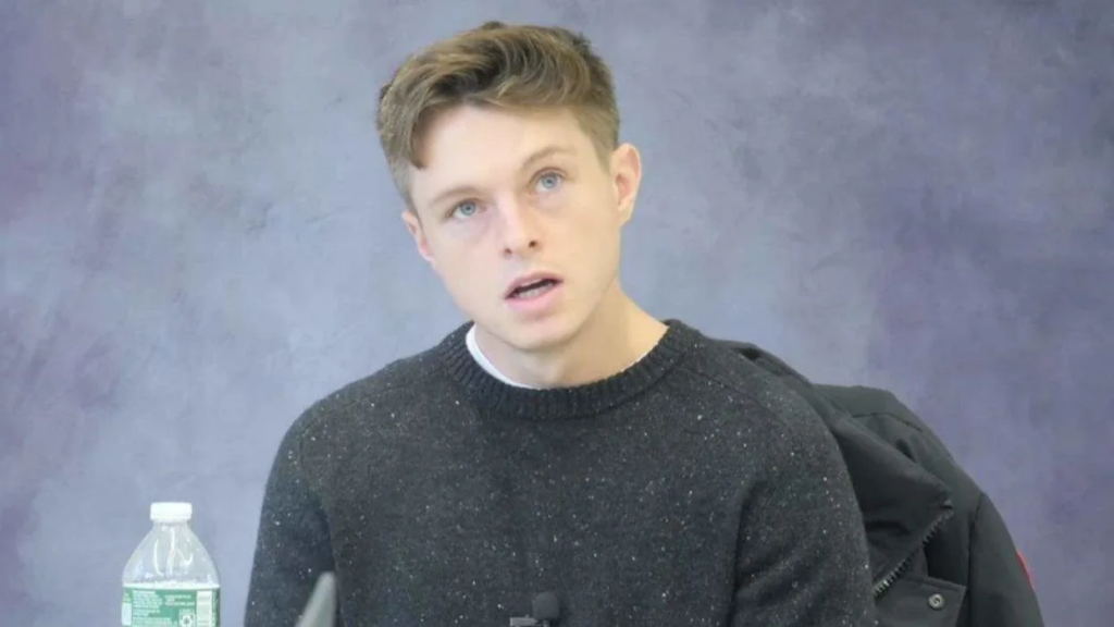 Nathan Cavanaugh talks about Department of Government Efficiency (DOGE) cuts during a deposition on Jan. 23, 2026.