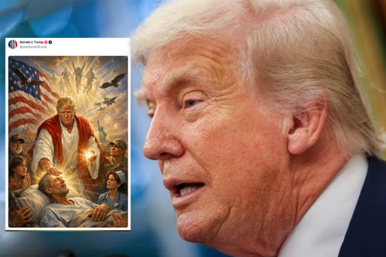 The controversial Truth Social post comes as President Trump faces political headwinds and signs of the president's waning political power.