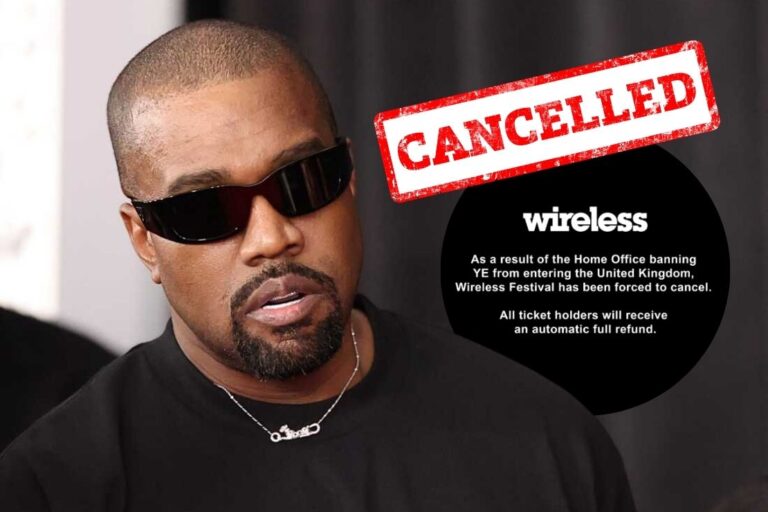 Ye Banned From UK Forces Wireless Festival Cancellation in London
