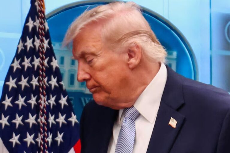 Donald Trump has delivered increasingly erratic language on the war in Iran. (Reuters: Kevin Lamarque)