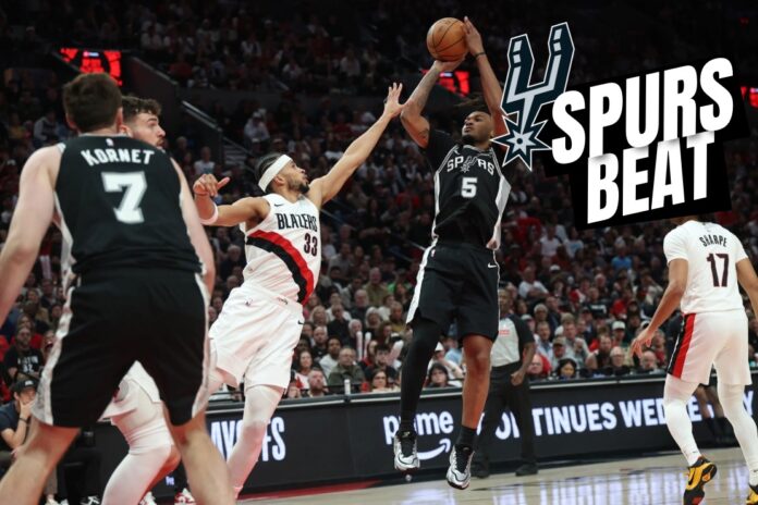 Spurs Rally Past Blazers, Take 3-1 Series Lead in Game 4