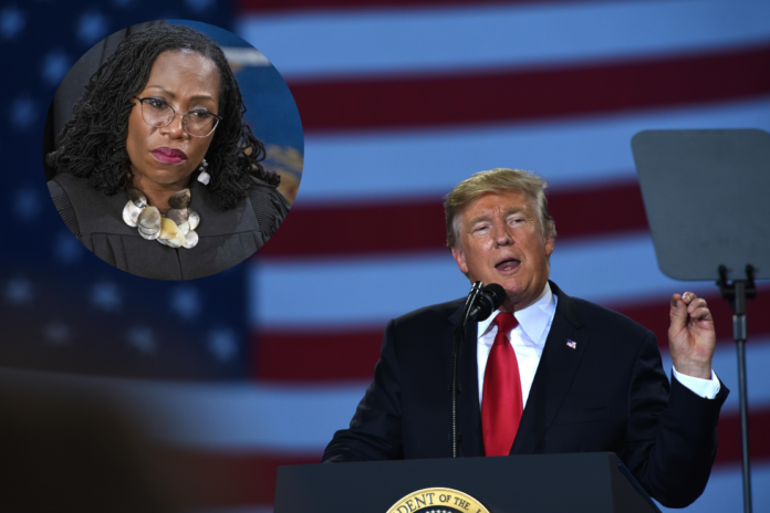 Trump insults Ketanji Brown Jackson low IQ comment during Supreme Court criticism