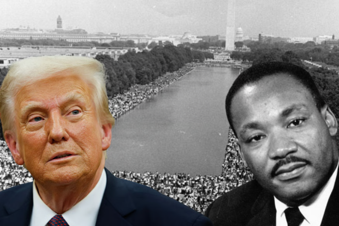 Trump brags about drawing a larger crowd than MLK’s ‘I Have a Dream’ speech