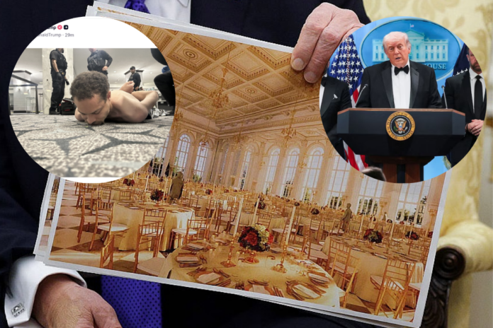 Trump uses shooting at WH Correspondents’ Dinner to justify $400 million White House ballroom