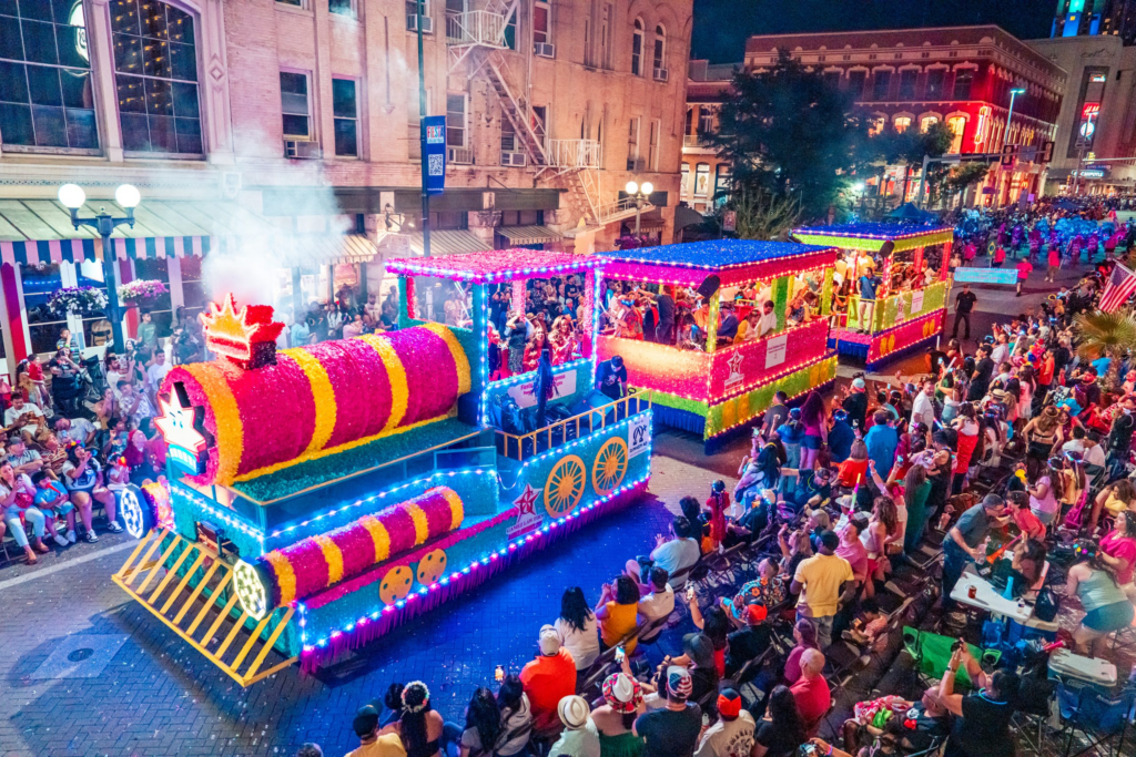 Fiesta Flambeau Parade. COSA