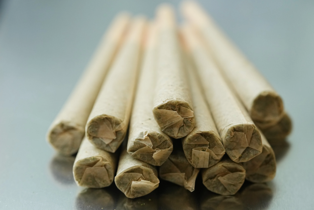 Shown is marijuana at NJ Weedman's Joint dispensary in Trenton, N.J., Thursday, April 23, 2026. (AP Photo/Matt Rourke)