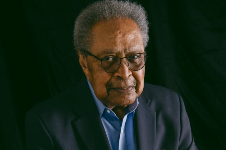 Clarence B. Jones in 2023. A brilliant organizer, he planned protest campaigns, raised funds and coordinated legal strategies during the civil rights movement of the 1960s.Credit...Marissa Leshnov for The New York Times