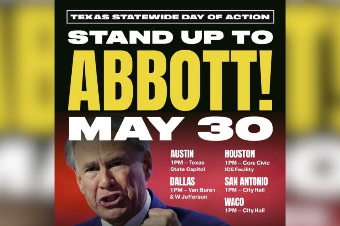 Texas Activists Call For Statewide “Day of Action” Against Abbott Immigration Policies
