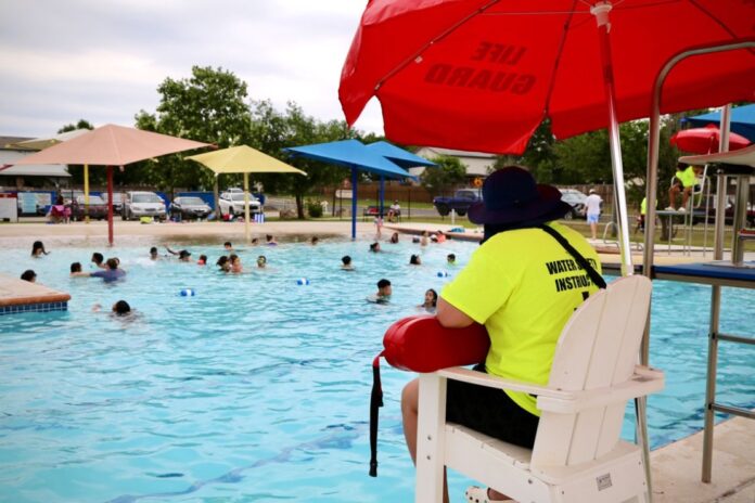 San Antonio Opens Free Outdoor Pools Memorial Day Weekend With “Jaws” Pool Party