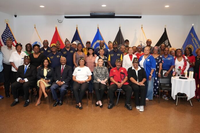 Fred Brock American Legion Post No. 828 held its annual Memorial Day Ceremony at the post’s event center to honor of those men and women who lost their lives serving the nation. (Photo by Legionnaire Burrell Parmer/TEXALPA)