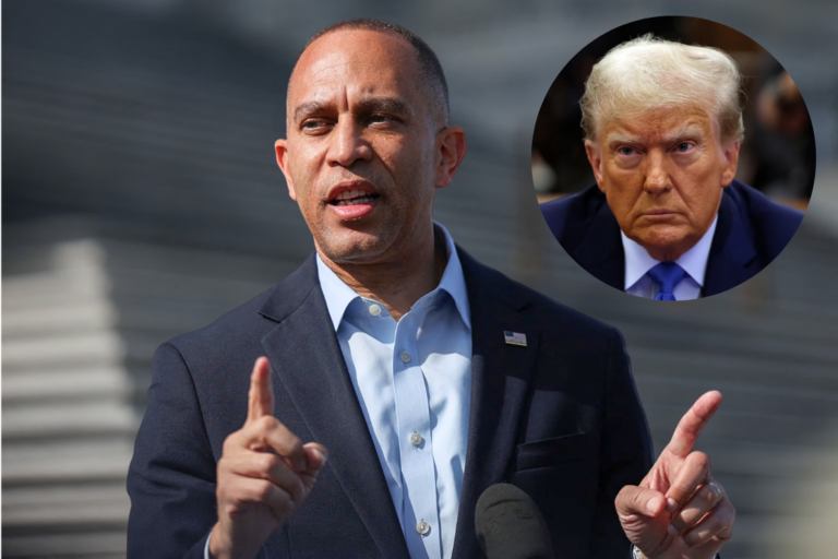 Trump Calls for Hakeem Jeffries to Face Charges Over ‘Maximum Warfare’ Remarks