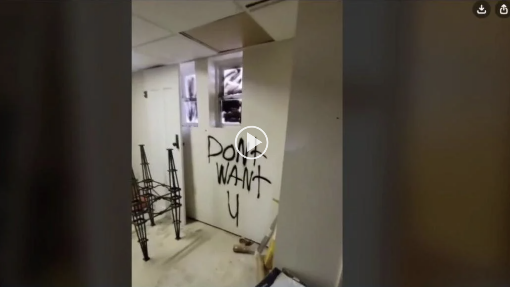 The FBI is getting involved in a suspected hate crime after a bi-racial family's home was broken into and vandalized with racial slurs spray painted on the walls.