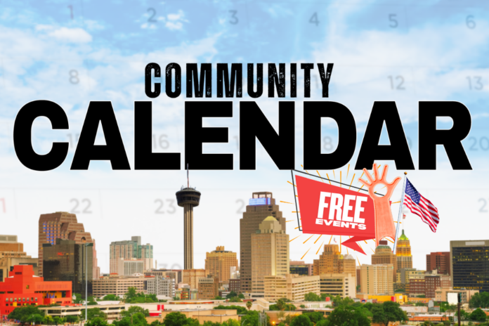 San Antonio Observer Weekly Community Calendar