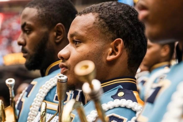 Caleb Wilson, a 20-year-old student at Southern University, died this year in a suspected fraternity hazing incident. (Southern University Marching Band Facebook page)