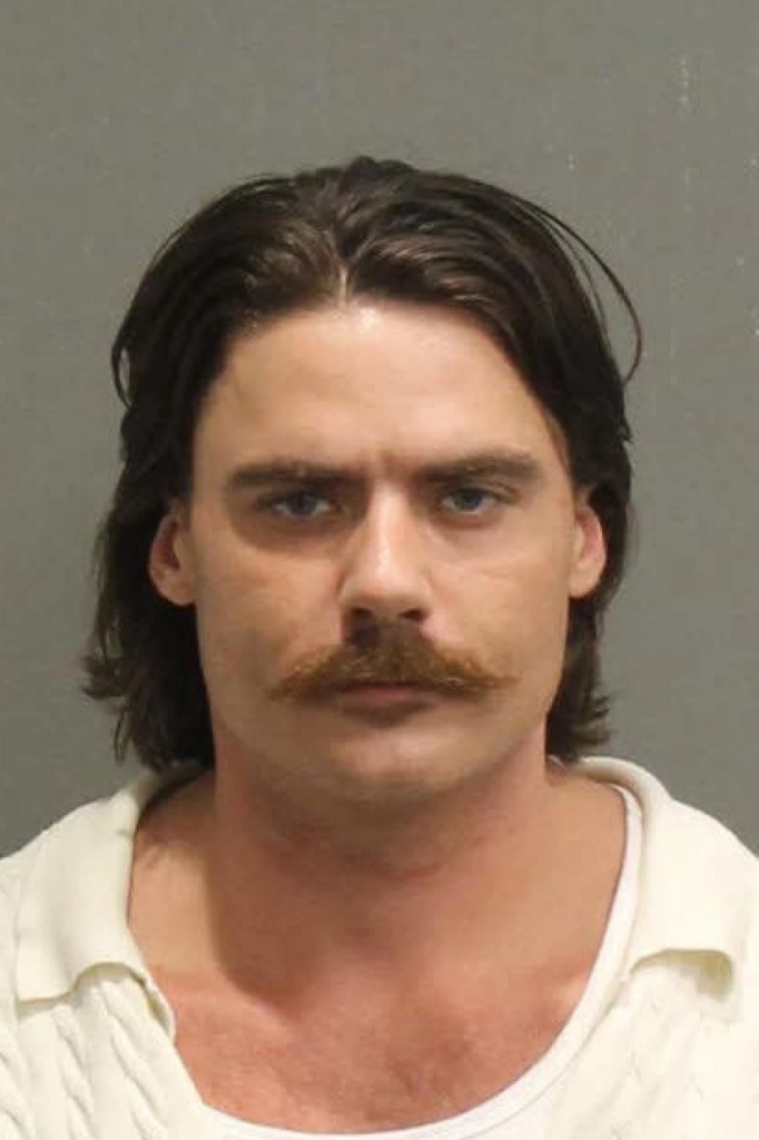 This photo provided by the Metropolitan Nashville Police Department shows Dalton Eatherly in Nashville, Tenn., on Sunday, May 10, 2026, after his arrest.
(Metropolitan Nashville Police via AP)