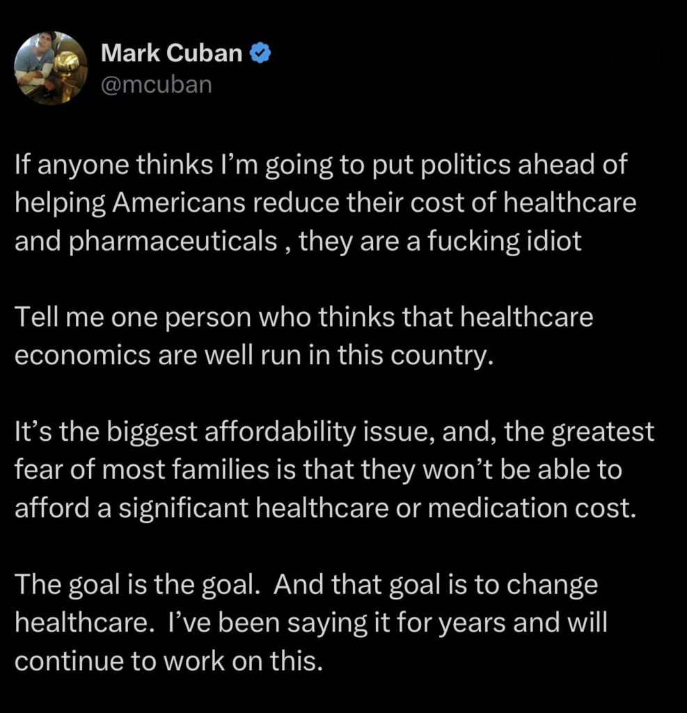 Mark Cuban via X.