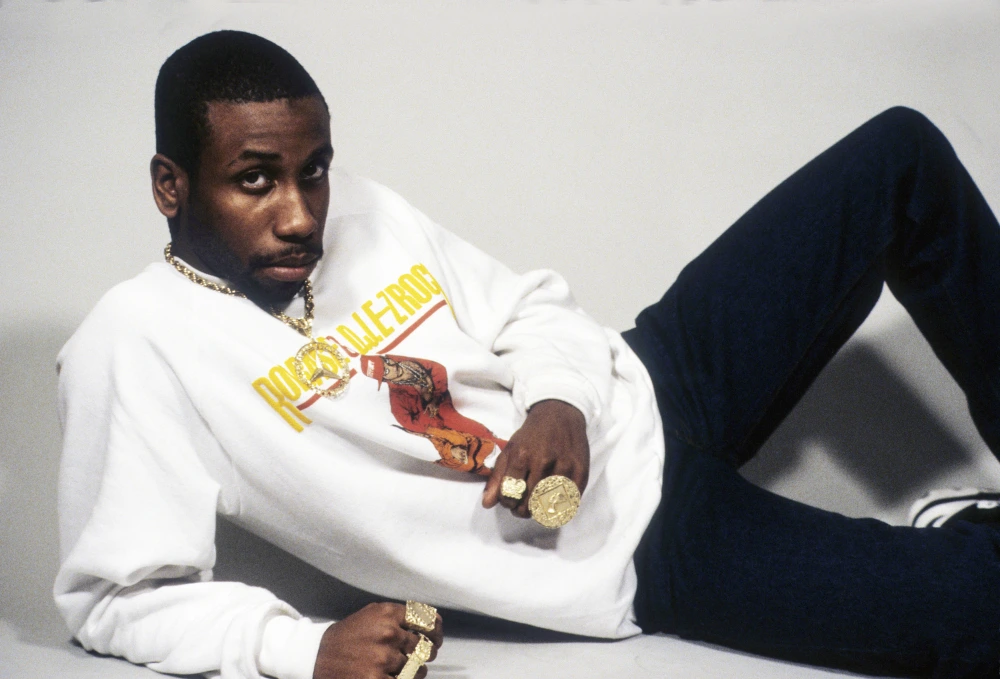 Rapper Rob Base, aka Robert Ginyard, in New York in 1989. Al Pereira / Getty Images file