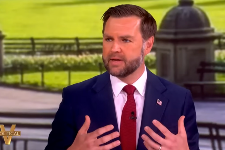 JD Vance on “The View.”