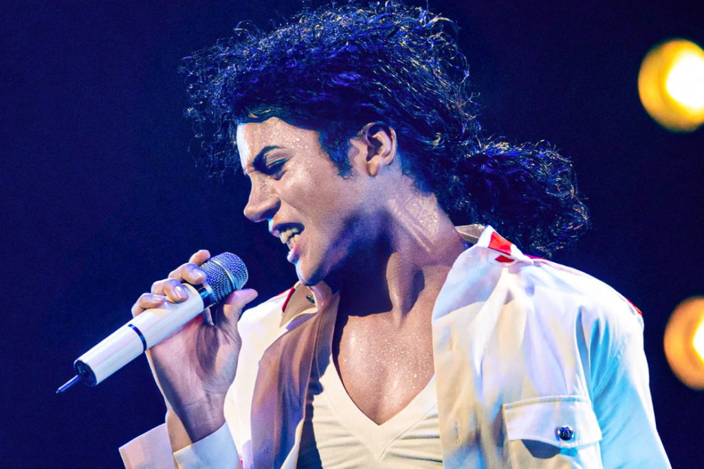 Jaafar Jackson, the King of Pop's nephew, was praised for his portrayal of the singer in Michael. Universal