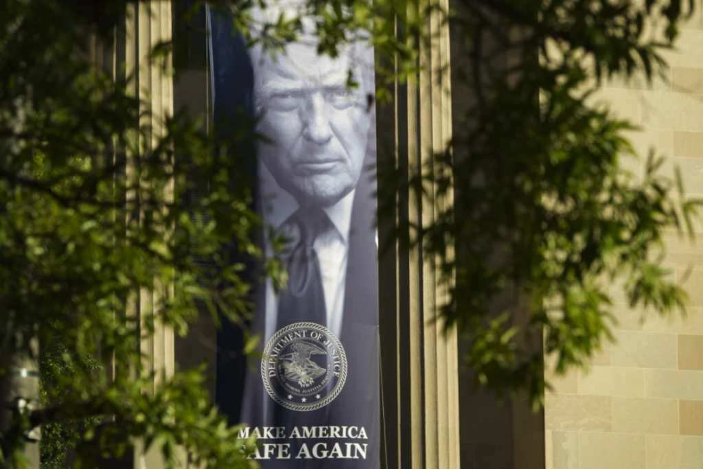 The Justice Department building in Washington.Kevin Carter / Getty Images