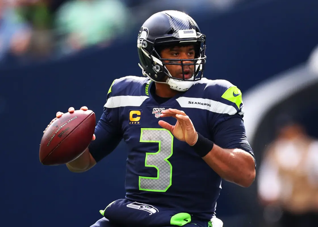 Russell Wilson Quarterback for the Seattle Seahawks from 2012–2021