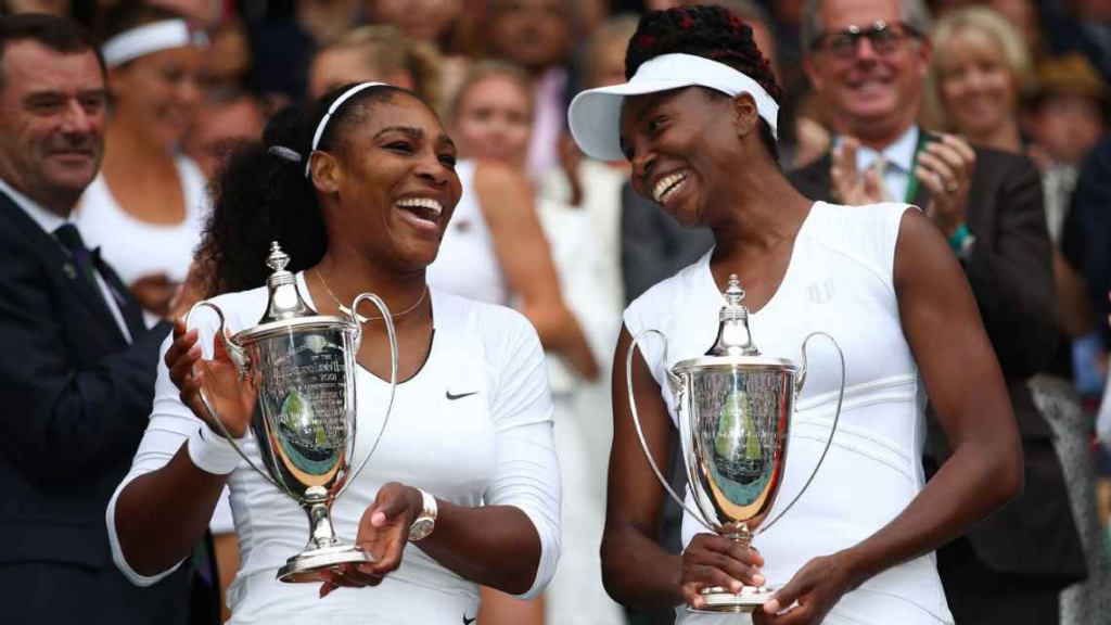 The Williams sisters are six-time doubles champions at Wimbledon, with their last success coming in 2016. Clive Brunskill/Getty Images