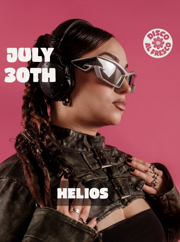Disco Alfresco, Dj Helios Cumbia Necia Night