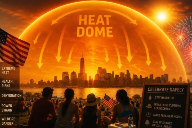 Dangerous Fourth of July Heat Wave Expected to Impact Millions Across the U.S. During Holiday Celebrations