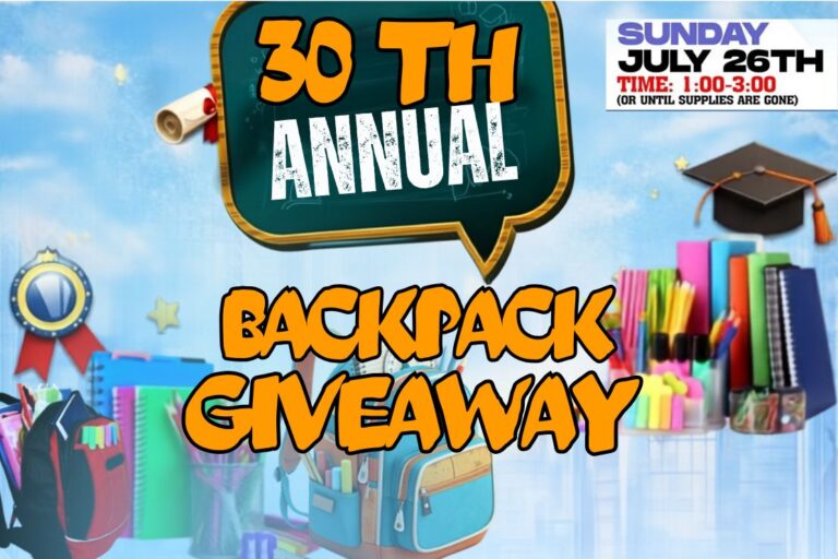Backpack Giveaway Returns to San Antonio’s East Side July 26
