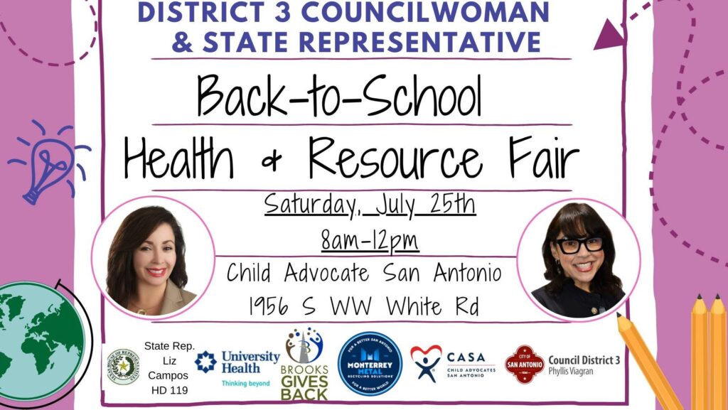 District 3 Back-to-School Health & Resource Fair