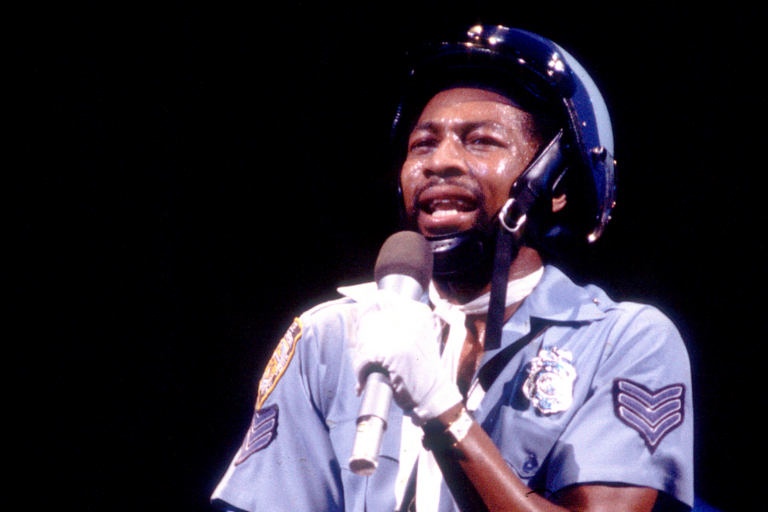 Victor Willis performs in Chicago in 1979 with Village People. Paul Natkin/Getty Images