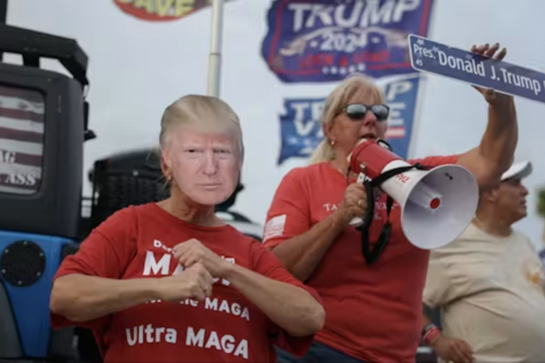 Trump voters still reliably back the president, believing that most of the criticism of him is fake news.