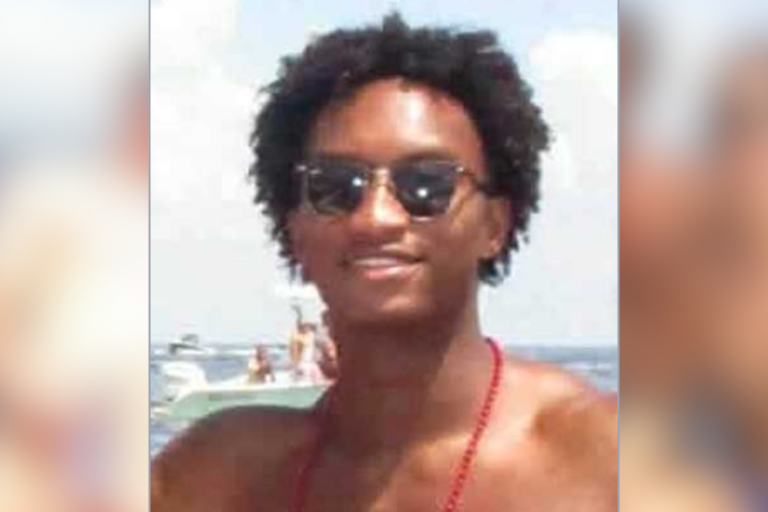 Nolan Xavier Wells, second from right, disappeared while on a trip with friends to Horn Island, just south of Jackson County off of the Mississippi Gulf Coast, on Saturday, July 4, 2026. Photo courtesy Christine Wonsley / Facebook