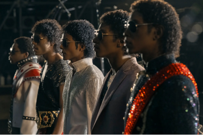 On Sunday, the Michael Jackson biopic “Michael” became Lionsgate’s first movie to cross $1 billion at the global box office.Credit...Glen Wilson/Lionsgate