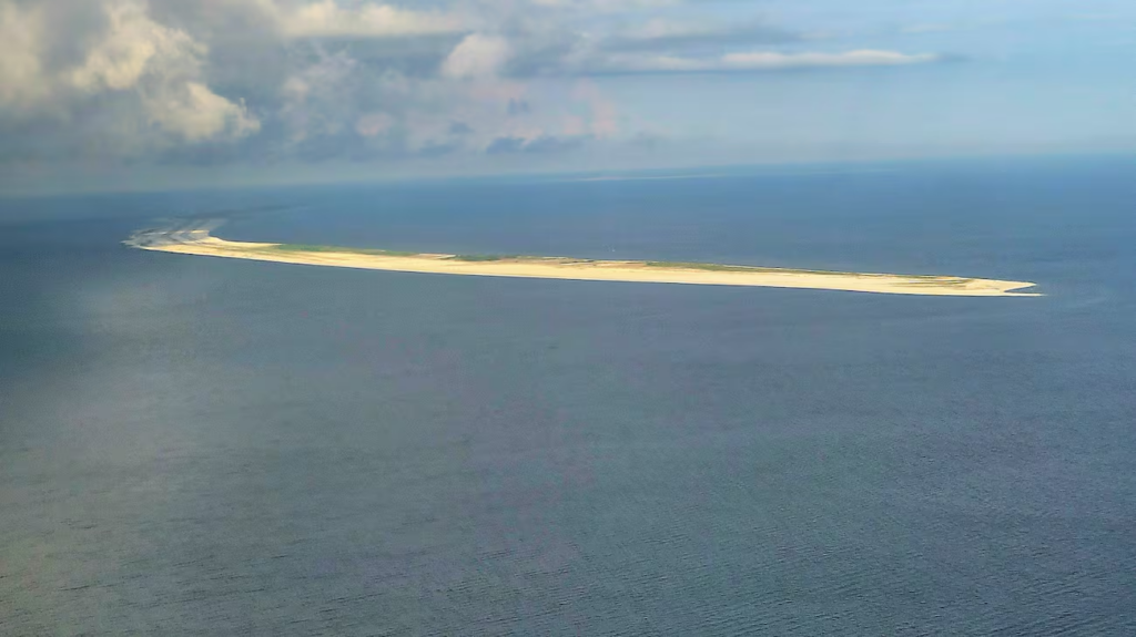A view of Horn Island as the United Cajun Navy took part in the search. (United Cajun Navy)