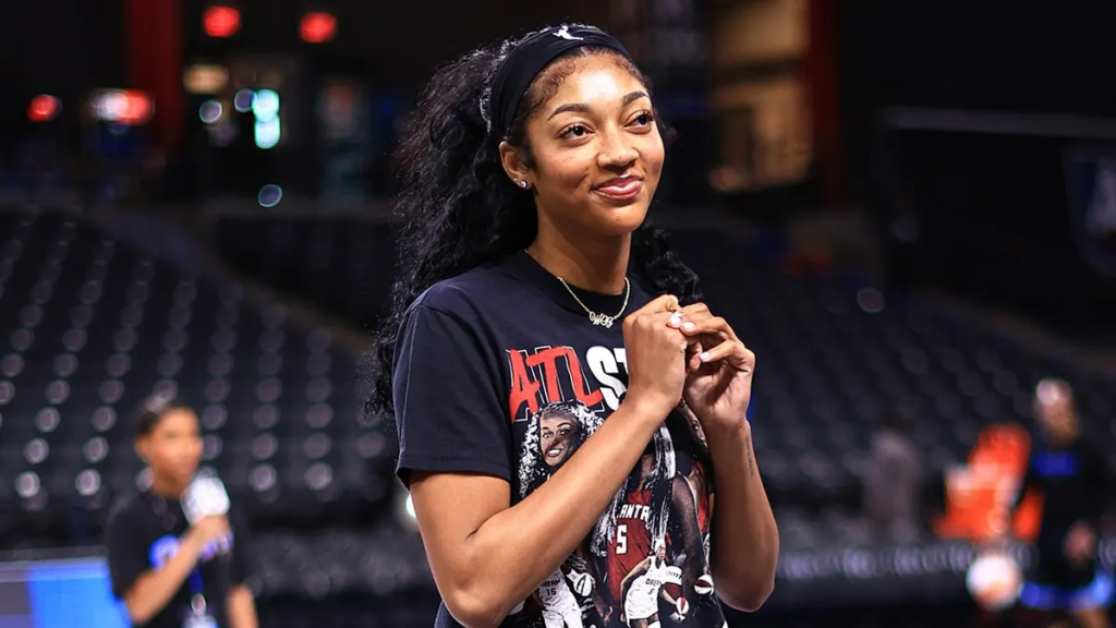 Angel Reese said she's grateful the WNBA took action against Sandy Brondello's "protected species" comment, calling it "discrimination" and "hate." (Joe Boatman/NBAE via Getty Images)