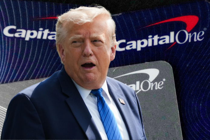 Trump Capital One accounts were closed following an internal anti-money laundering review.