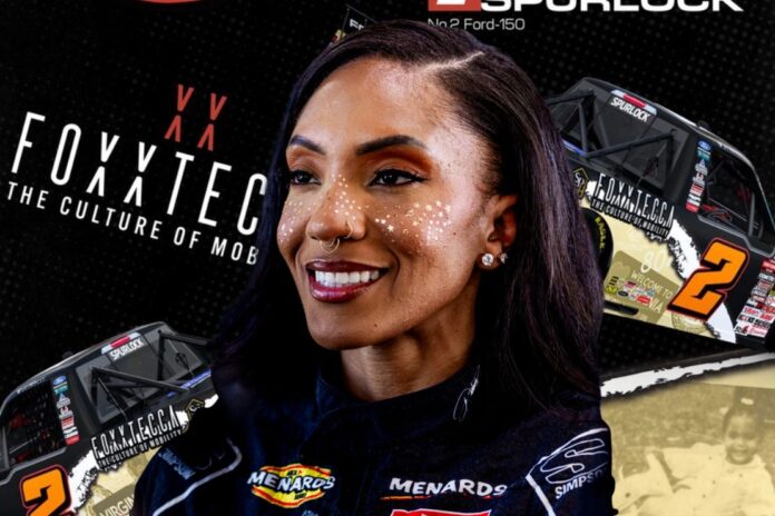Spurlock became the first Black woman to compete in one of NASCAR’s three national series.