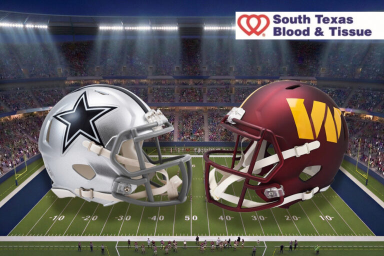 South Texas Blood & Tissue is offering football fans a chance to win Dallas Cowboys tickets while helping replenish the region’s critically low blood supply.