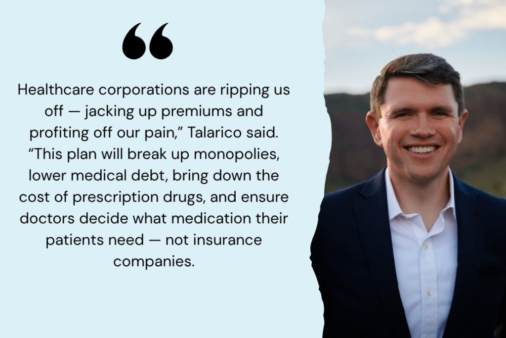 James Talarico’s healthcare plan, backed by Mark Cuban, targets monopolies, prescription prices, insurance denials and patient costs.