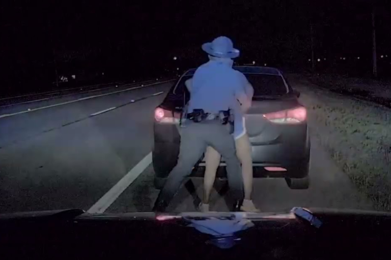 18-year-old Black woman sues Arkansas State Police Trooper after dashcam shows her being thrown and punched in the face mid-arrest