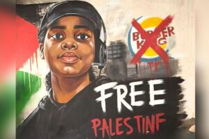 Pennsylvania Burger King Worker Fired After Saying ‘Free Palestine’ Honored With Mural in Gaza