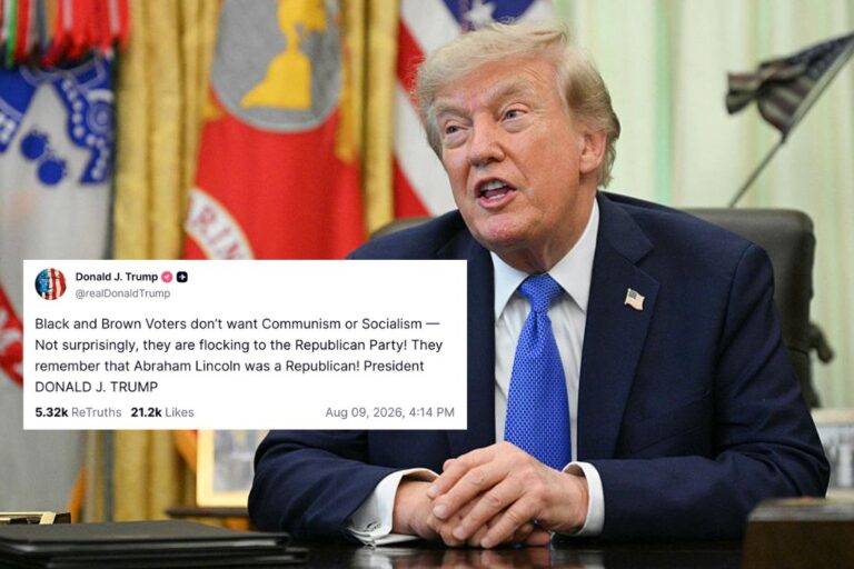 Trump Black voter claim comes as polling shows Black voters remain overwhelmingly Democratic.